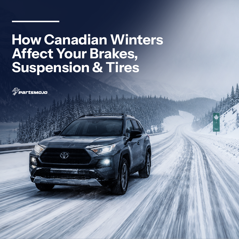 How Canadian Winters Affect Your Brakes, Suspension & Tires
